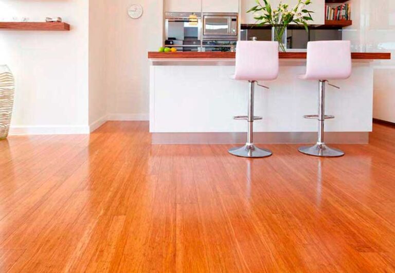 Piso bambú carbonizado